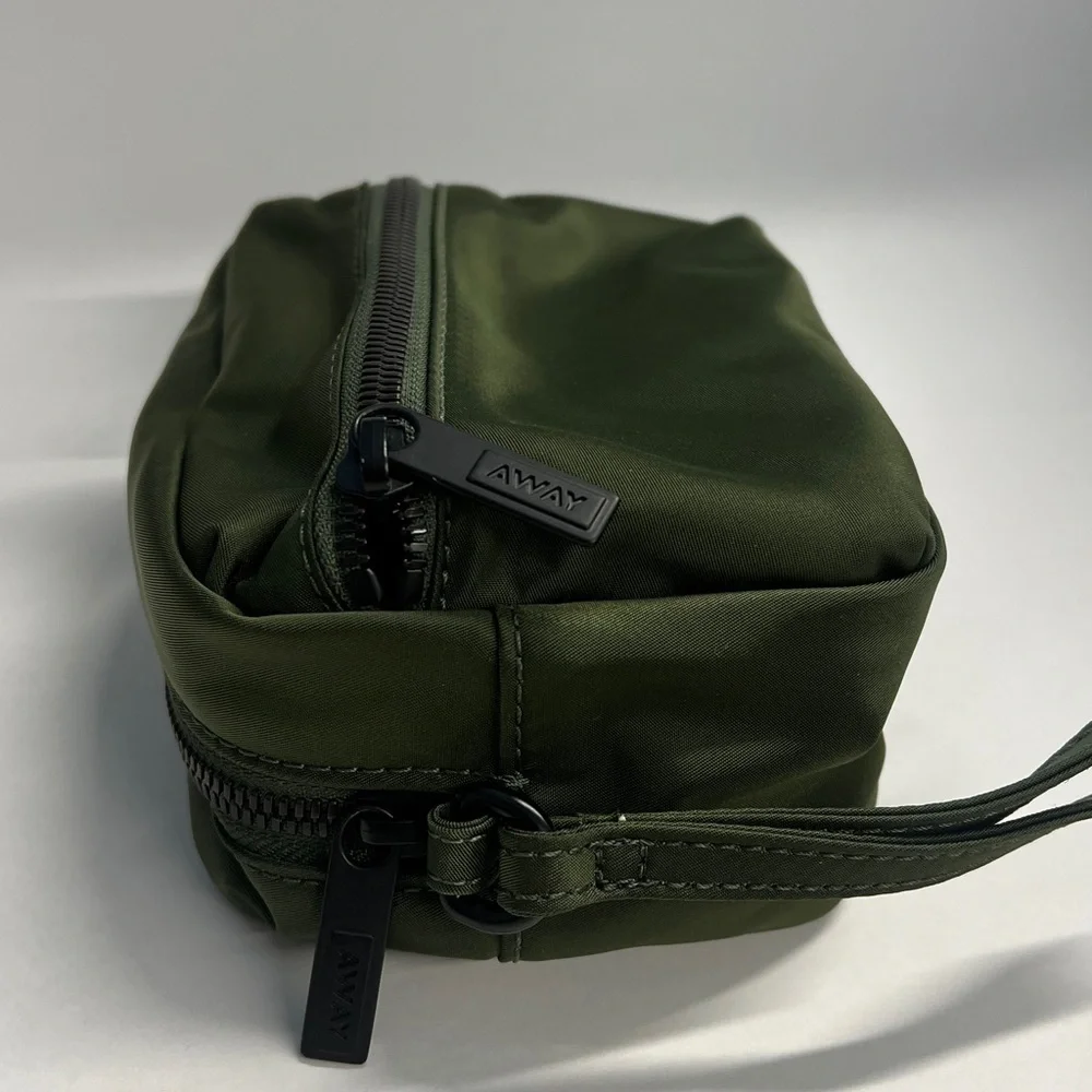 Away Olive Green Wristlet Clutch - Picture 3 of 6